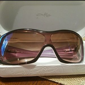 OAKLEY purple Riddle sunglasses
